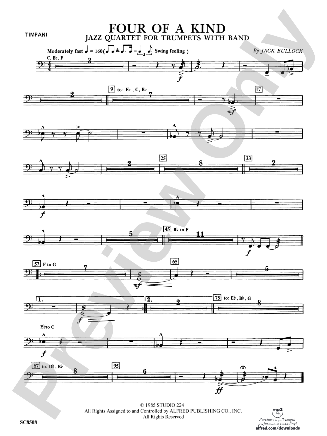 Four of a Kind: Timpani