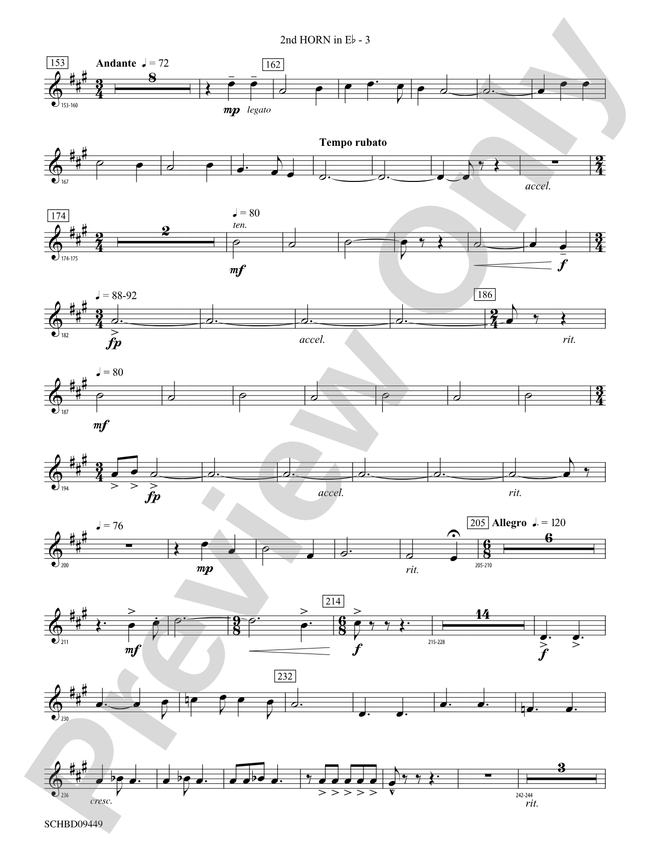 Psalm 46: (wp) 2nd Horn in E-flat