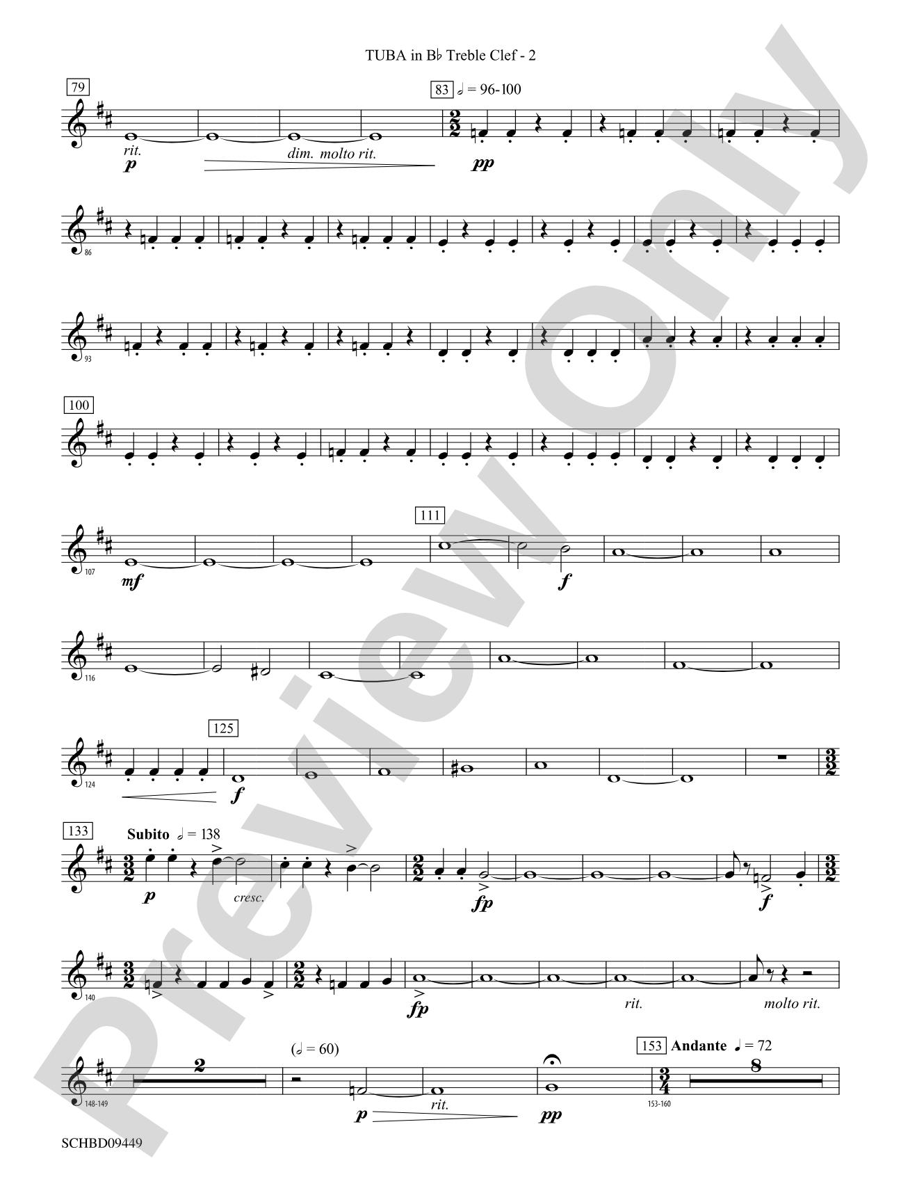 Psalm 46: (wp) B-flat Tuba T.C.