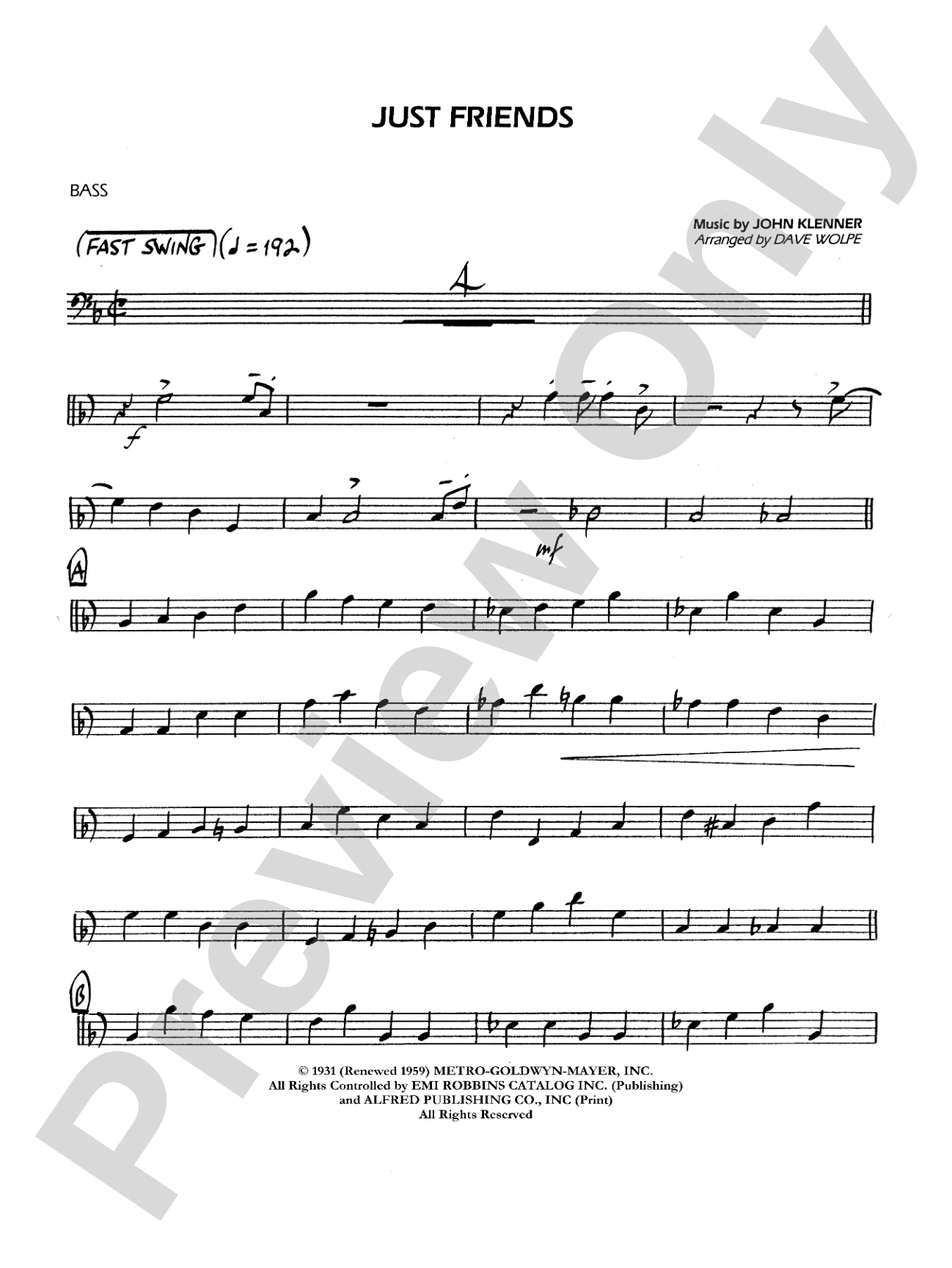 Just Friends: String Bass