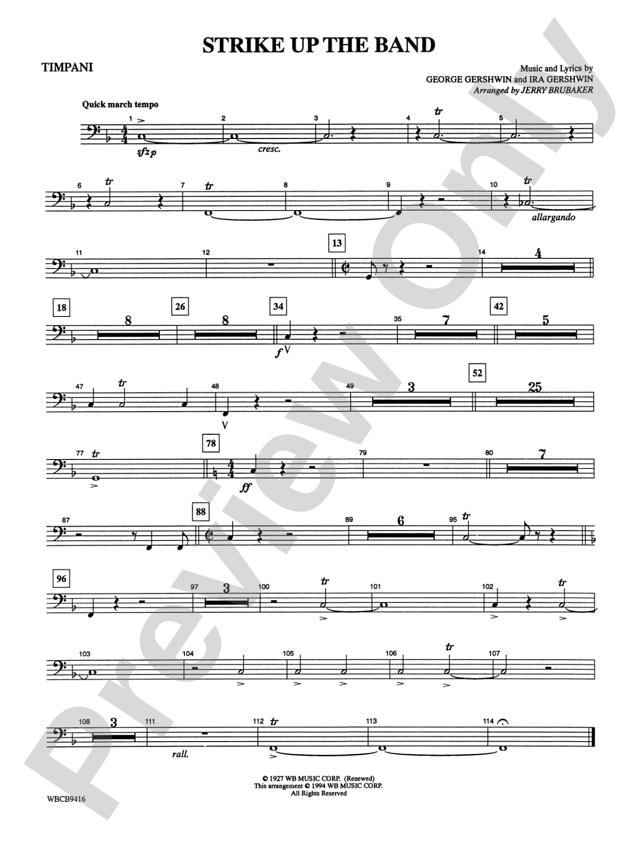 Strike Up the Band: Timpani