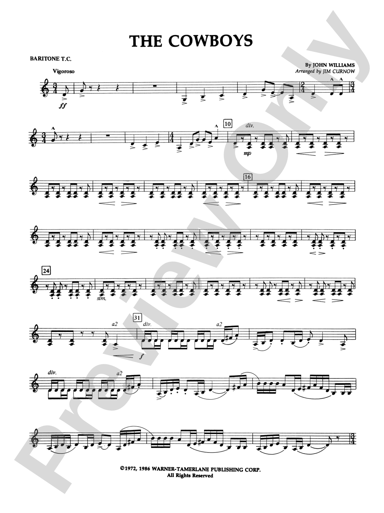 The Cowboys: Baritone T.C.