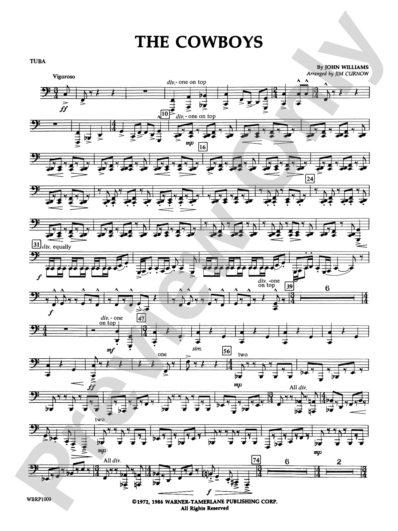 The Cowboys: Tuba
