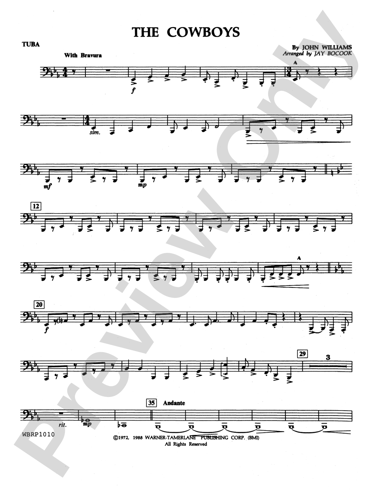 The Cowboys: Tuba