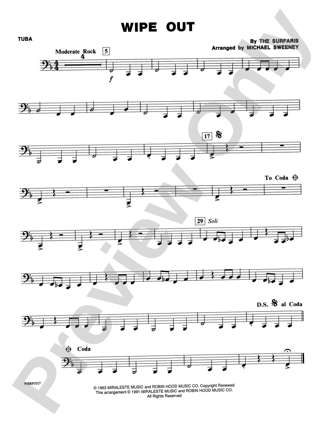 Wipe Out: Tuba