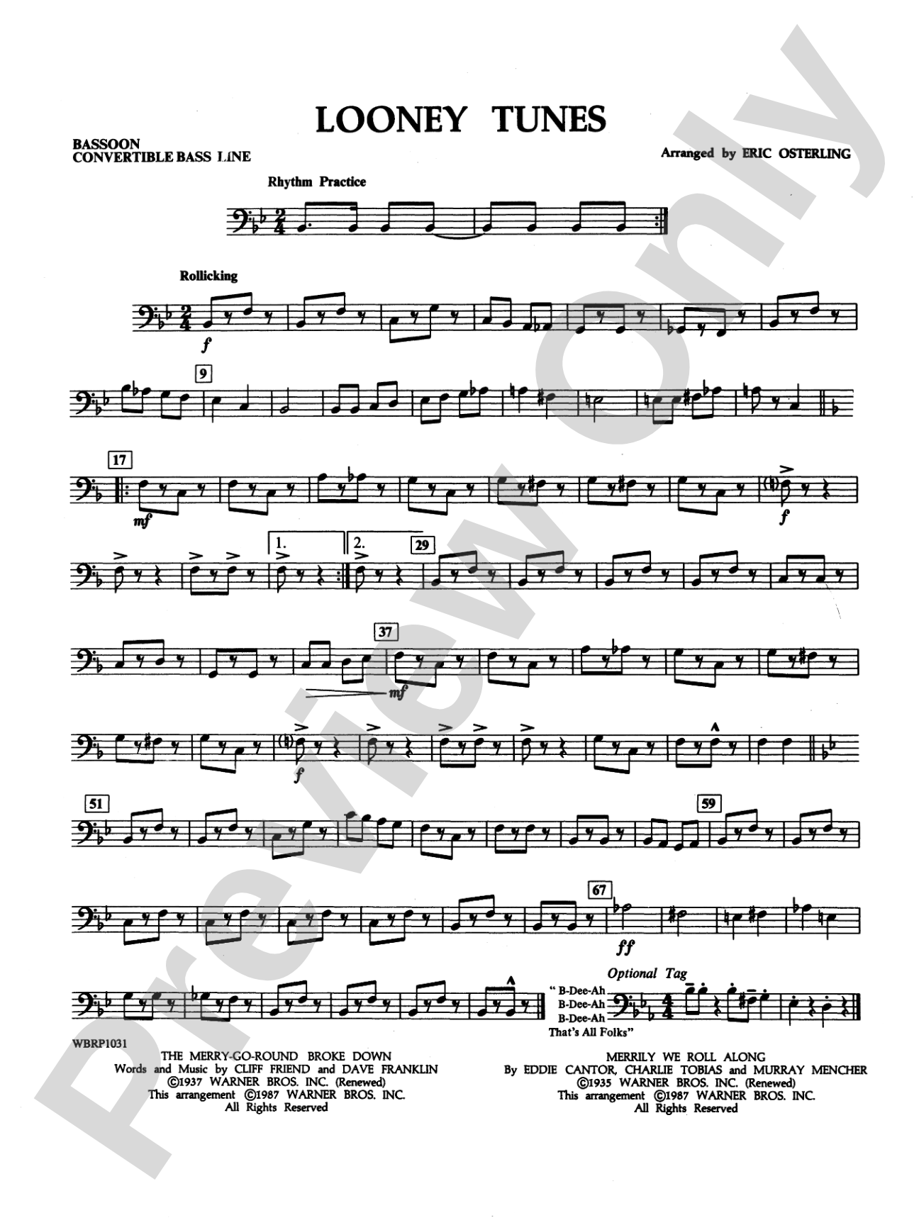 Looney Tunes: Bassoon