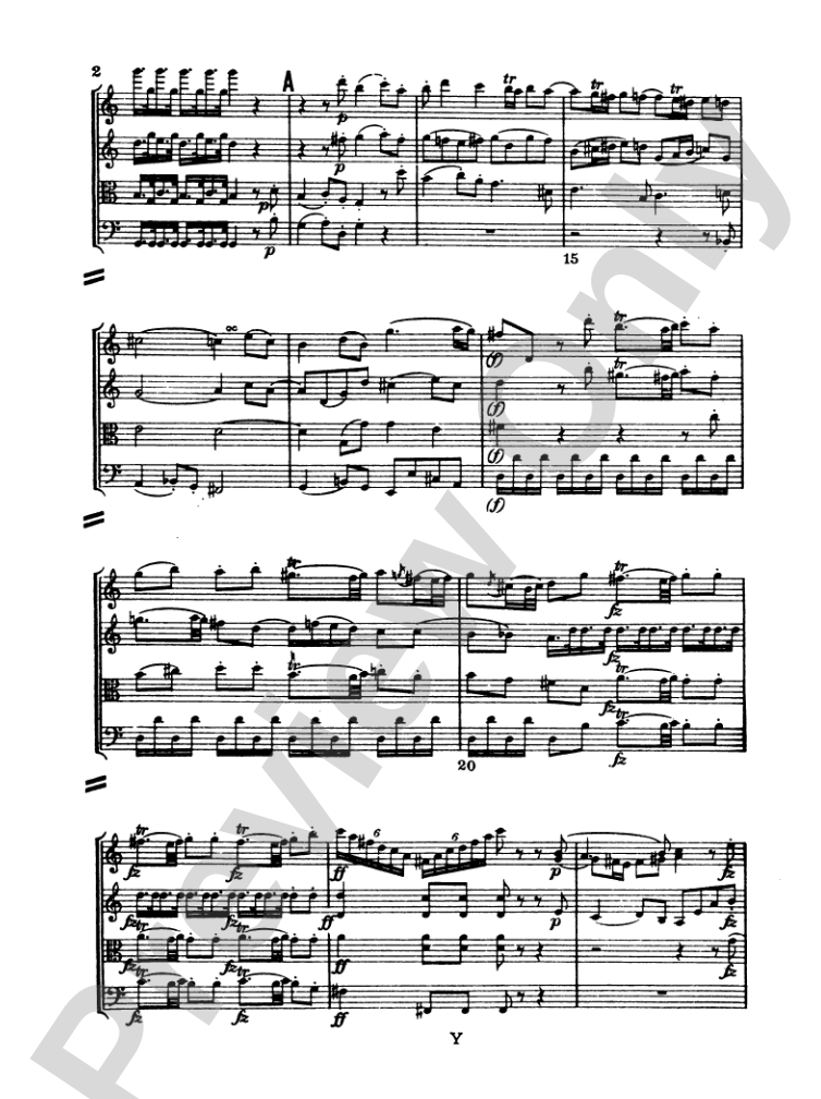 Haydn: String Quartet No. 77 in C Major, Op. 76, No. 3