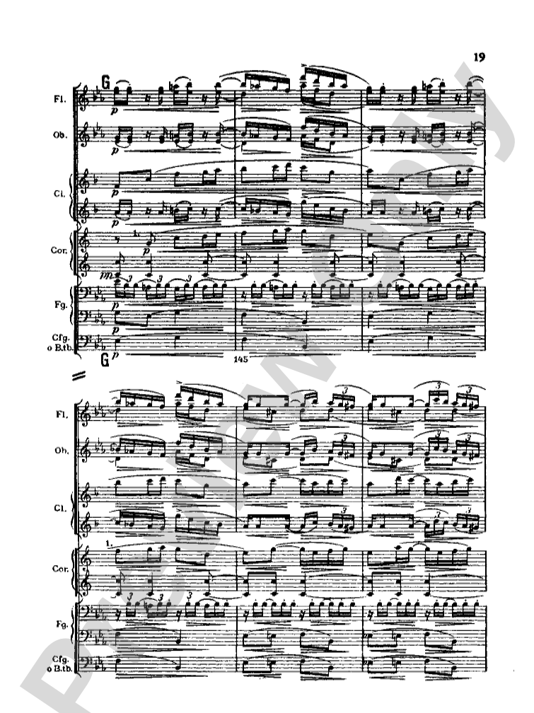 Strauss: Serenade for 13 Winds, Op. 7: Chamber Ensemble Miniature Score