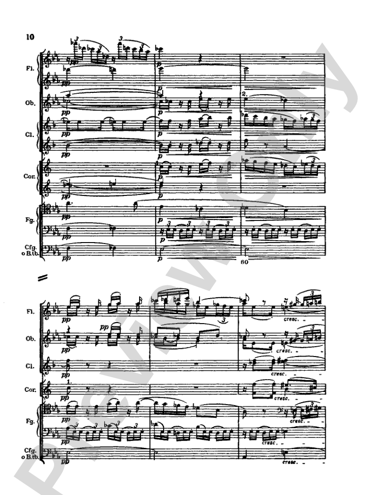 Strauss: Serenade for 13 Winds, Op. 7: Chamber Ensemble Miniature Score