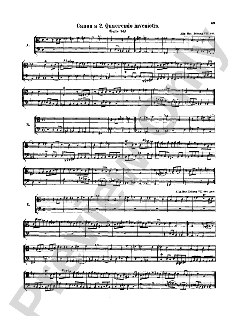 Bach: The Musical Offering and The "Goldberg Variations" (Miniature Score): Piano Miniature Score