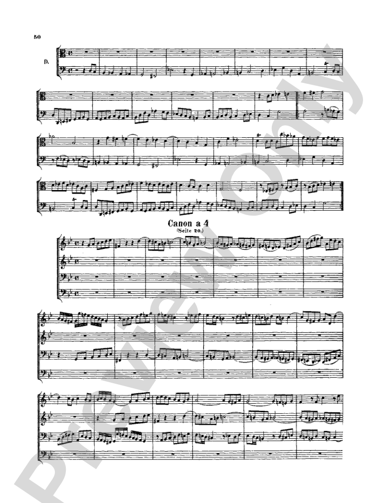 Bach: The Musical Offering and The "Goldberg Variations" (Miniature Score): Piano Miniature Score