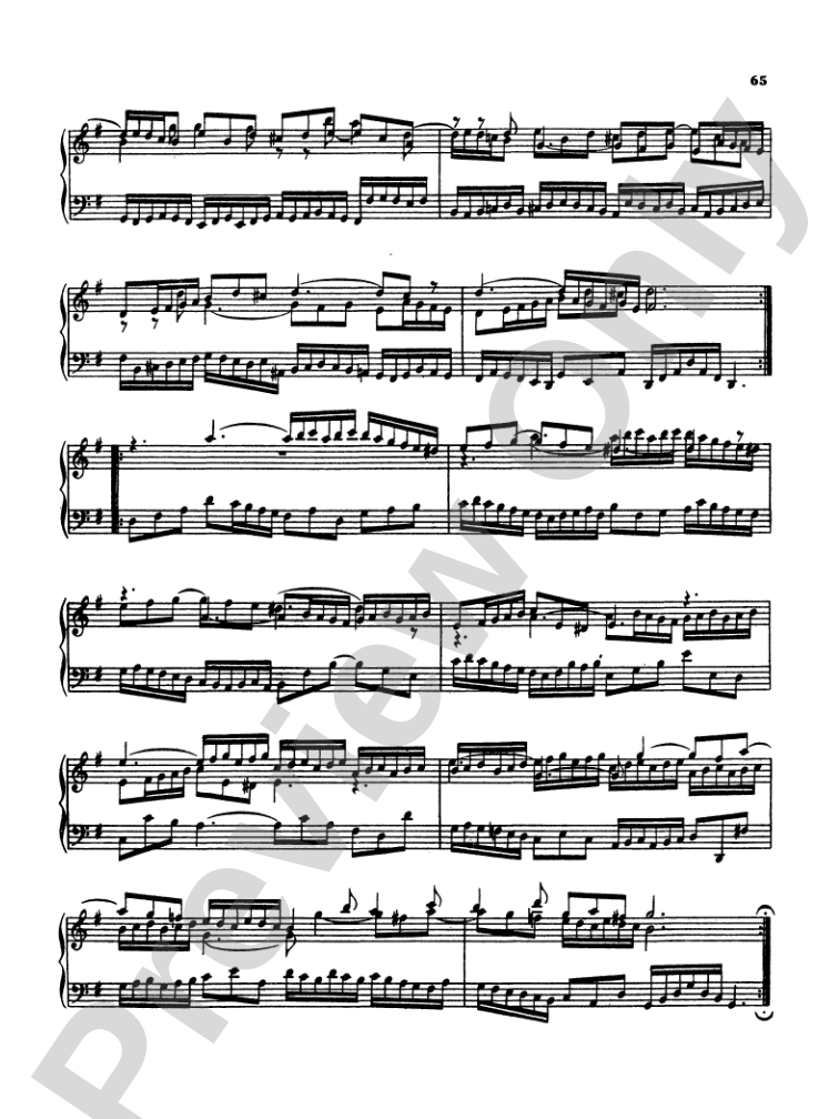 Bach: The Musical Offering and The "Goldberg Variations" (Miniature Score)