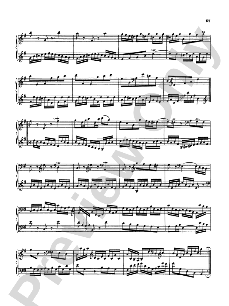 Bach: The Musical Offering and The "Goldberg Variations" (Miniature Score)