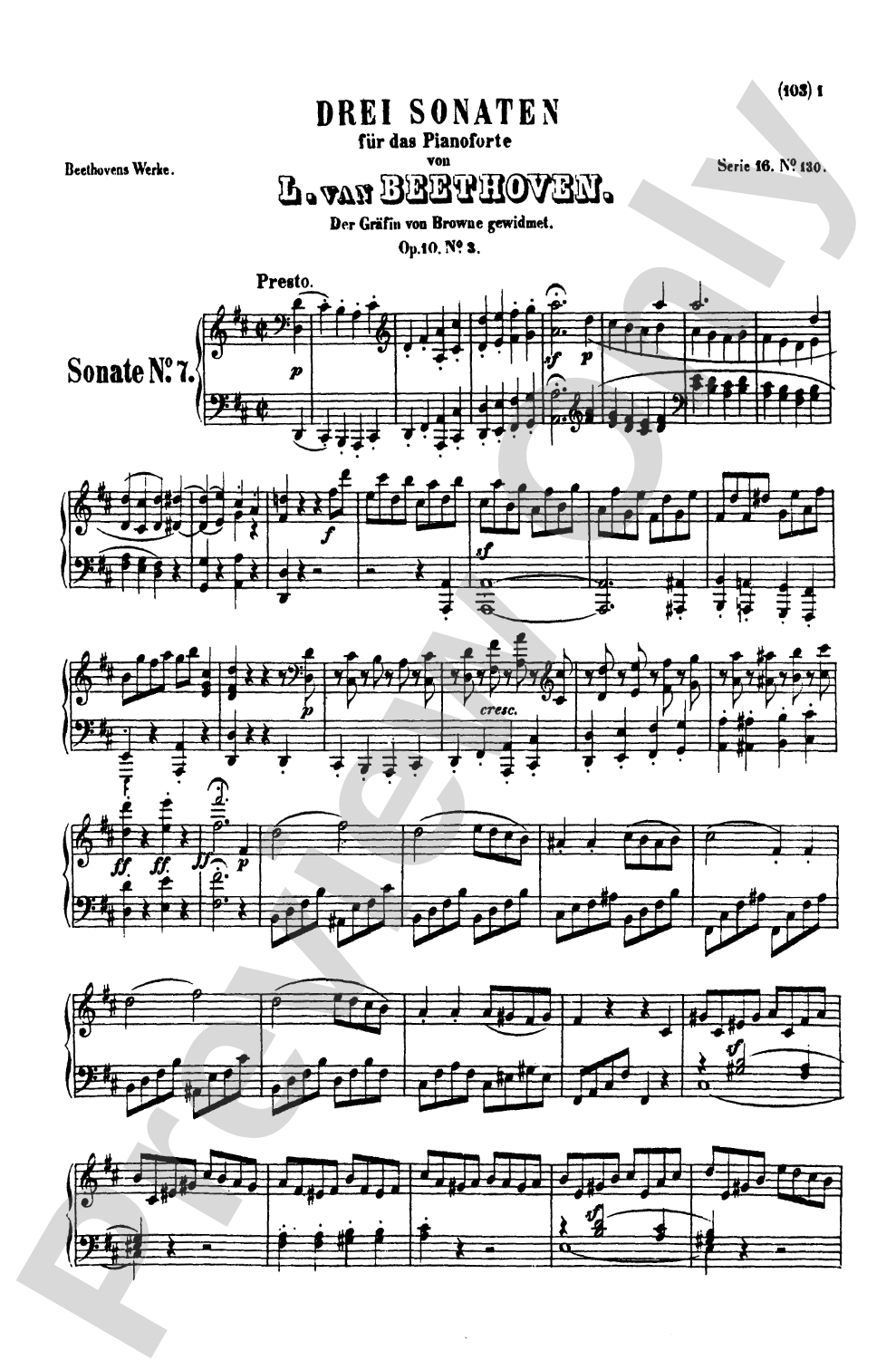 Beethoven Sonatas, Volume II: 32 Piano Sonatas in Five Volumes (Sonatas 7-12)
