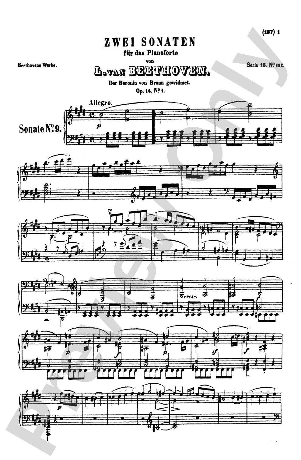 Beethoven Sonatas, Volume II: 32 Piano Sonatas in Five Volumes (Sonatas 7-12)