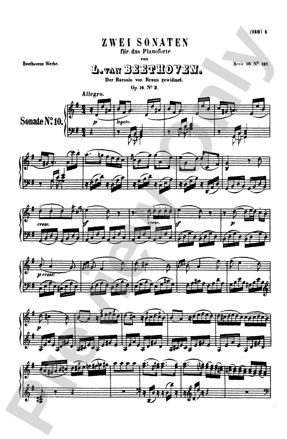 Beethoven Sonatas, Volume II: 32 Piano Sonatas in Five Volumes (Sonatas 7-12)