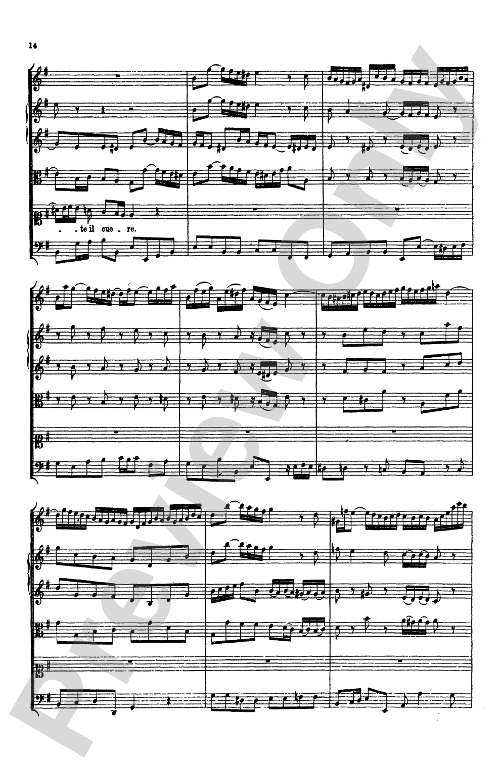 Bach: Cantatas Nos. 209-211, Volume 60: Vocal Miniature Score