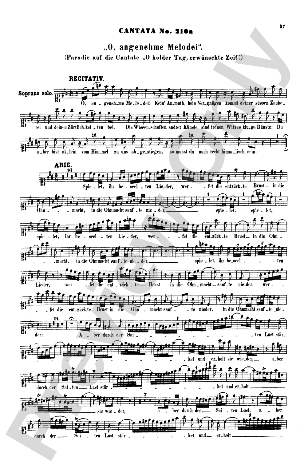 Bach: Cantatas Nos. 209-211, Volume 60