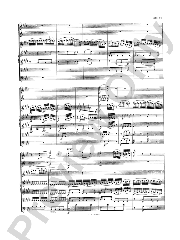 Mozart: Concertos for Stringed Instruments and Orchestra: Violin Miniature Score