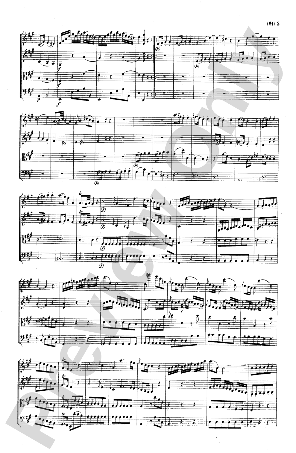 Mozart: String Quartets