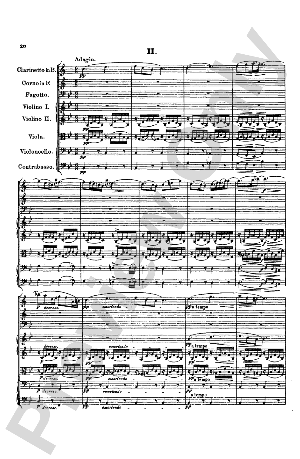 Schubert: Nonet and Two Octets: Chamber Ensemble Miniature Score