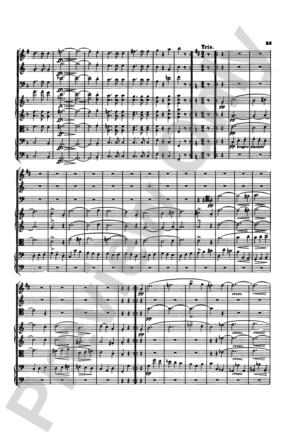 Schubert: Nonet and Two Octets: Chamber Ensemble Miniature Score