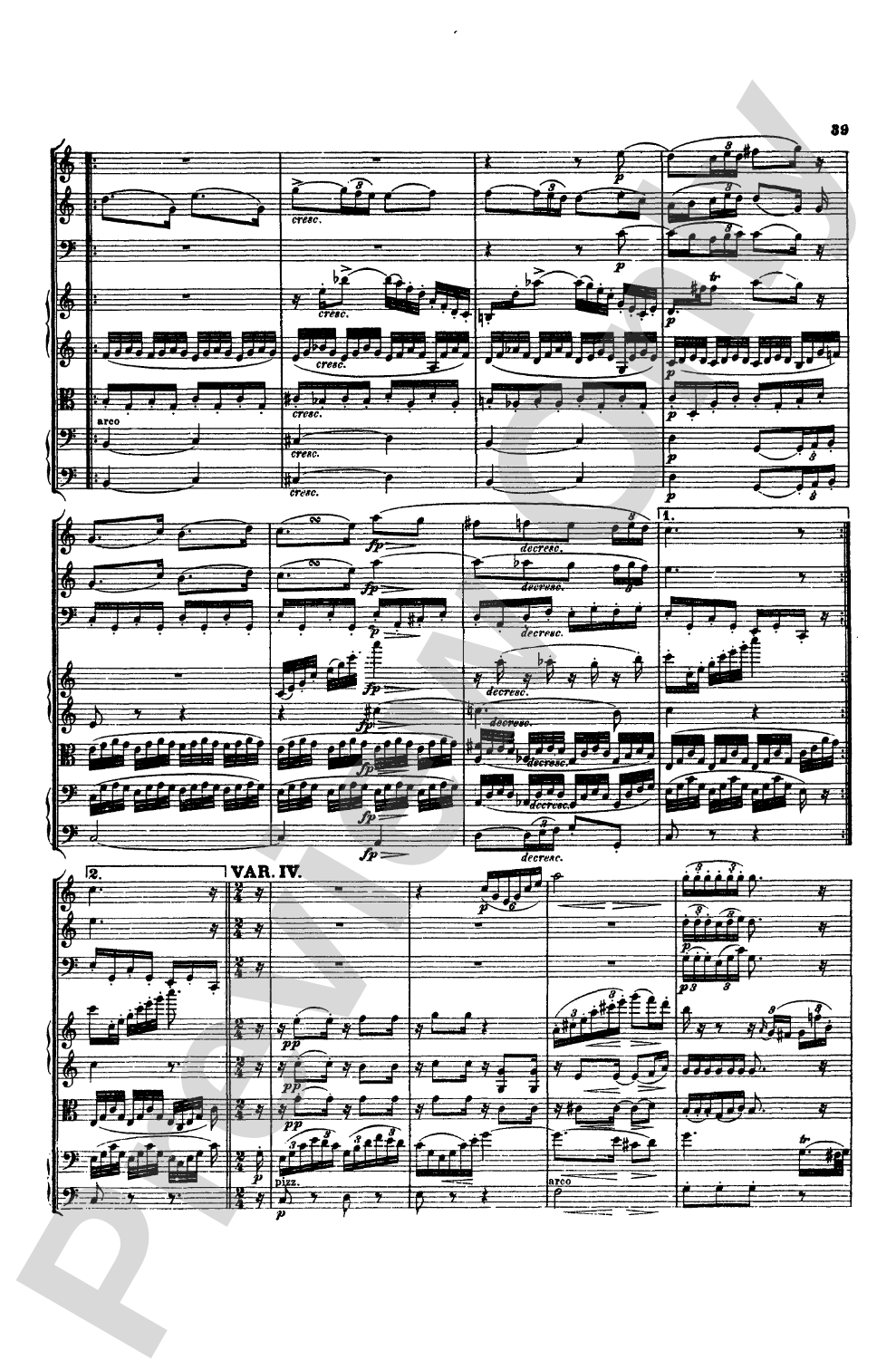 Schubert: Nonet and Two Octets: Chamber Ensemble Miniature Score