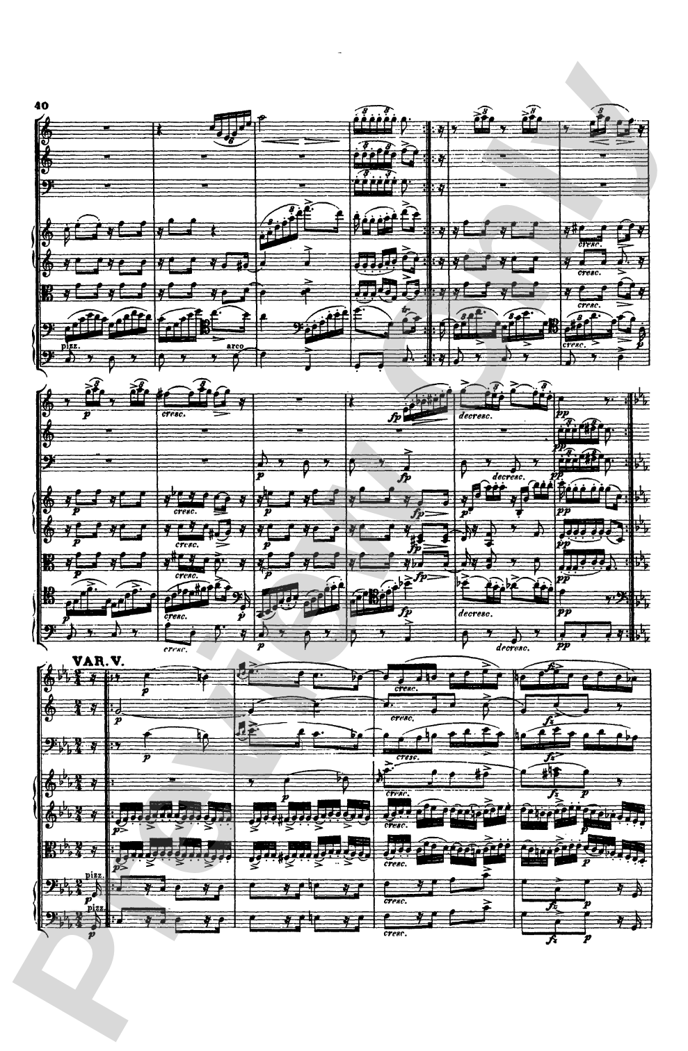 Schubert: Nonet and Two Octets: Chamber Ensemble Miniature Score