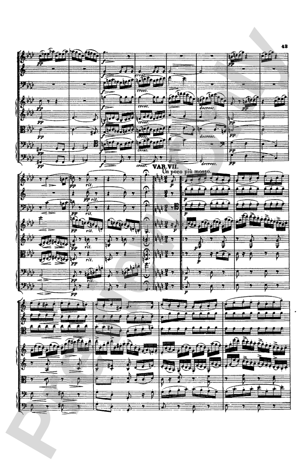 Schubert: Nonet and Two Octets: Chamber Ensemble Miniature Score