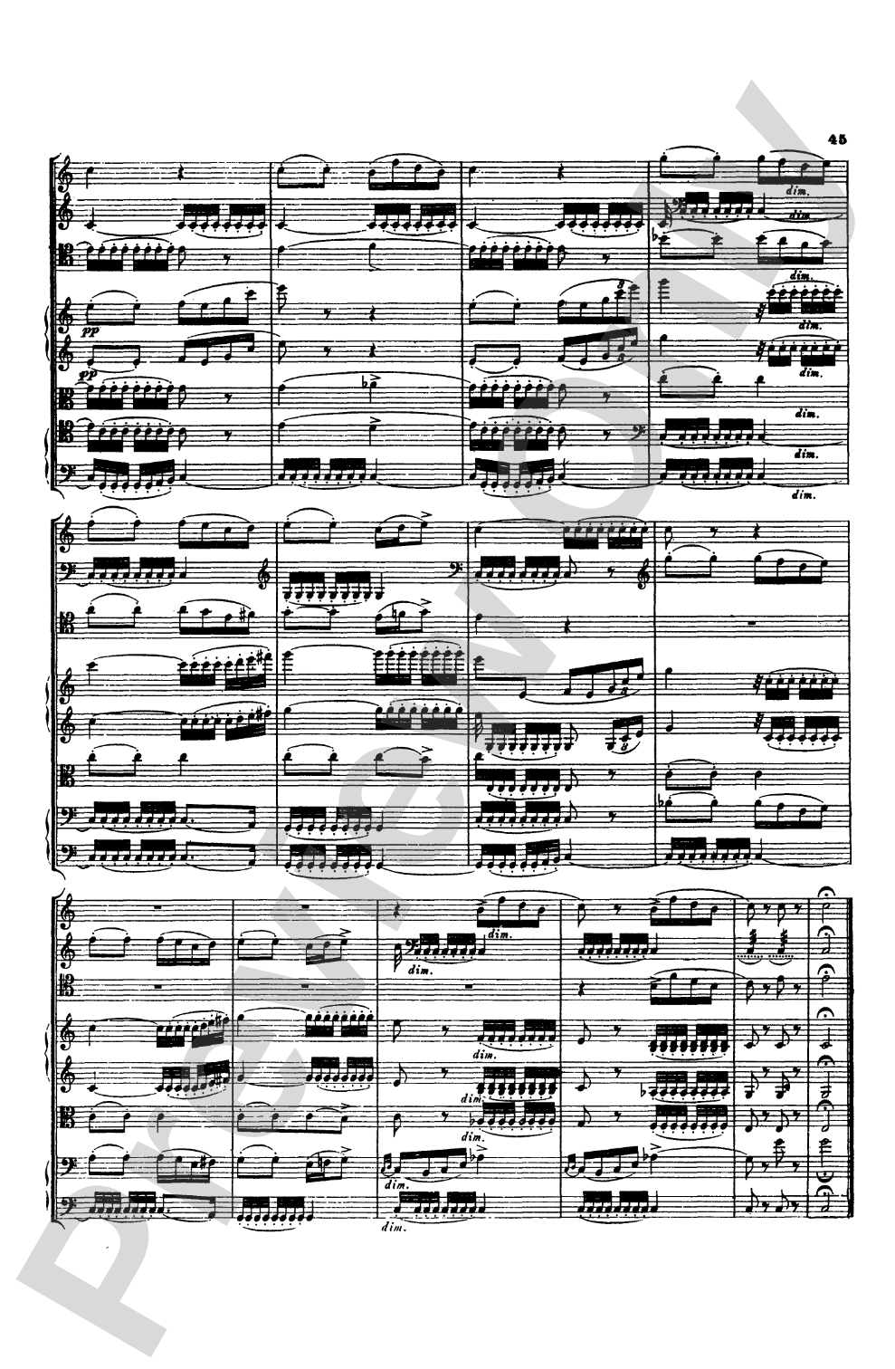 Schubert: Nonet and Two Octets: Chamber Ensemble Miniature Score