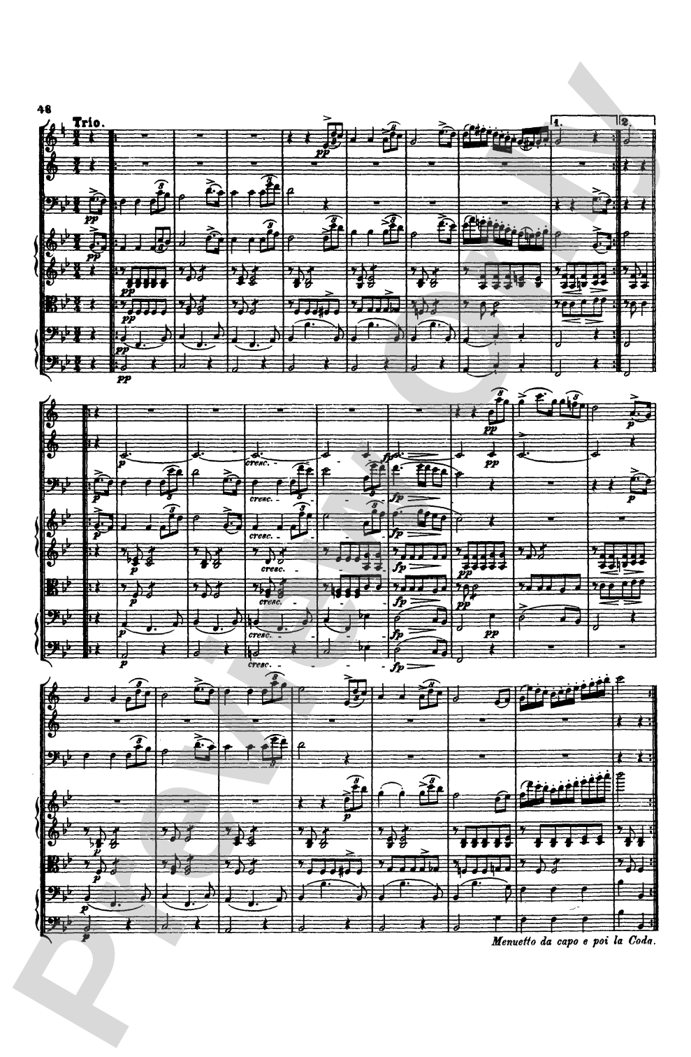 Schubert: Nonet and Two Octets: Chamber Ensemble Miniature Score