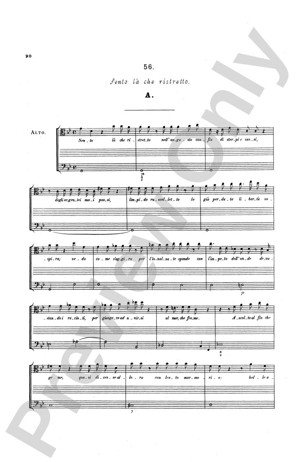 Handel: 72 Italian Cantatas for Soprano or Alto, Nos. 56-72 (Volume IV): Vocal Miniature Score