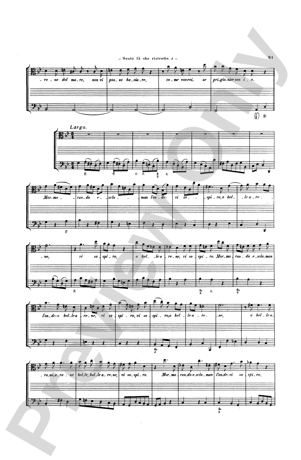 Handel: 72 Italian Cantatas for Soprano or Alto, Nos. 56-72 (Volume IV): Vocal Miniature Score