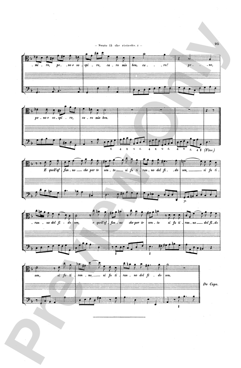 Handel: 72 Italian Cantatas for Soprano or Alto, Nos. 56-72 (Volume IV): Vocal Miniature Score