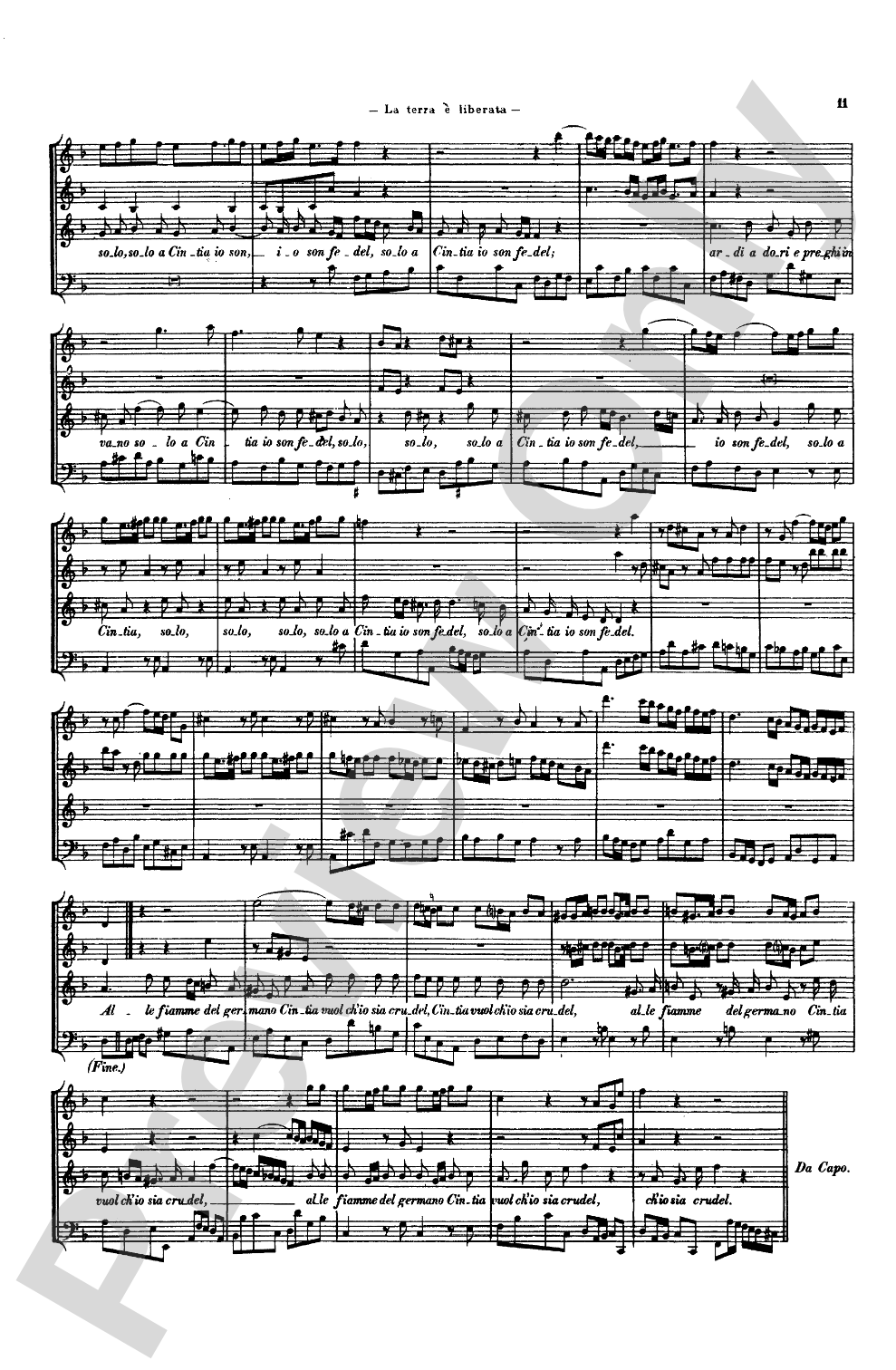 Handel: 28 Italian Cantatas with Instruments, Nos. 16-23, Volume III: Vocal Miniature Score