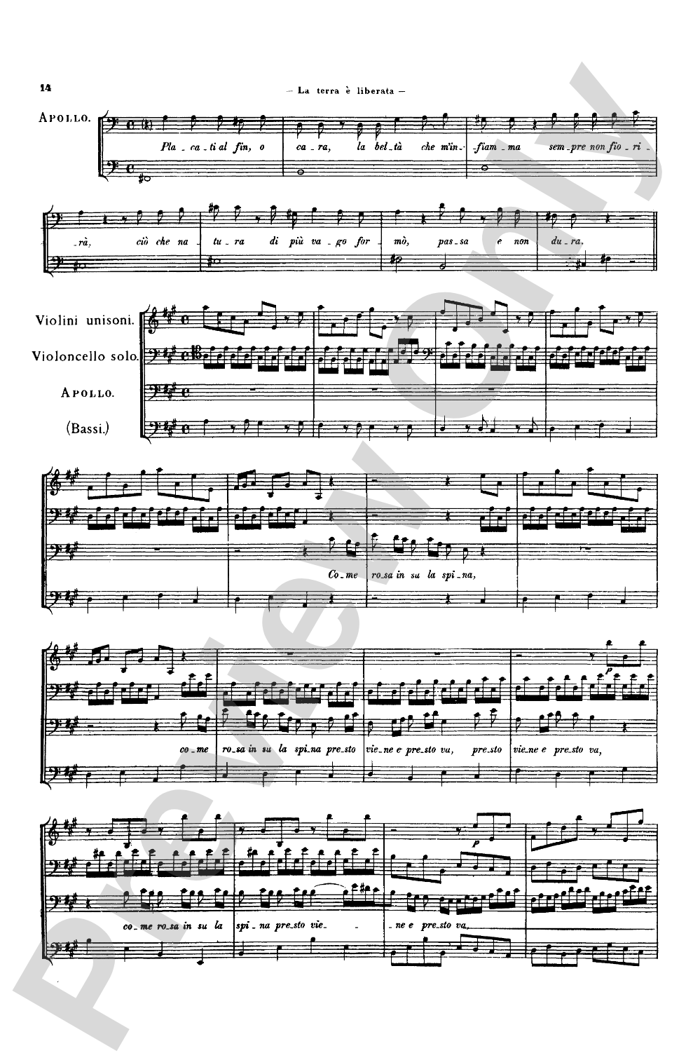 Handel: 28 Italian Cantatas with Instruments, Nos. 16-23, Volume III: Vocal Miniature Score