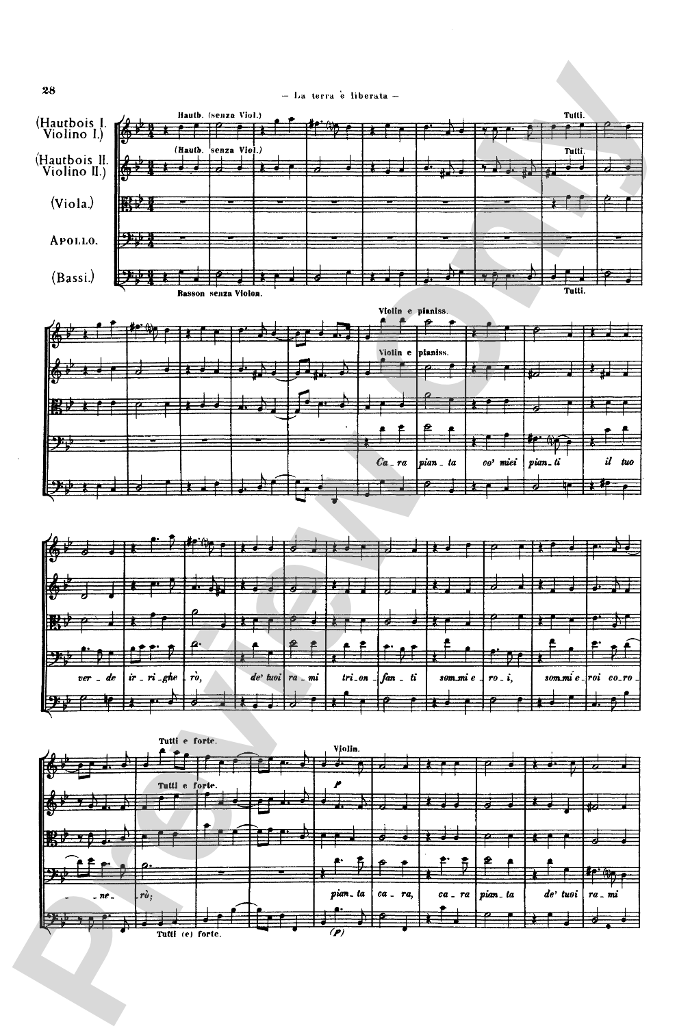 Handel: 28 Italian Cantatas with Instruments, Nos. 16-23, Volume III: Vocal Miniature Score