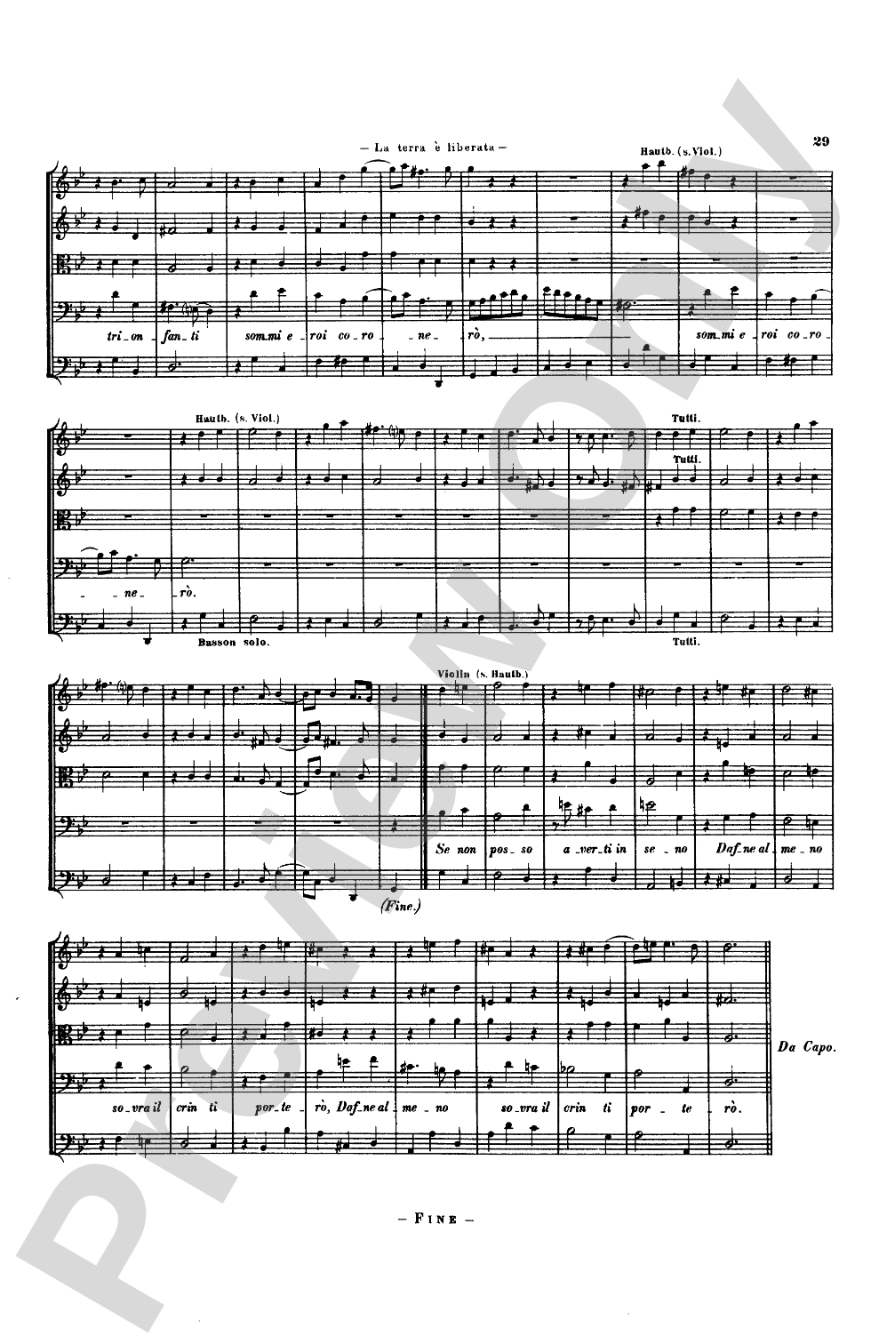 Handel: 28 Italian Cantatas with Instruments, Nos. 16-23, Volume III: Vocal Miniature Score
