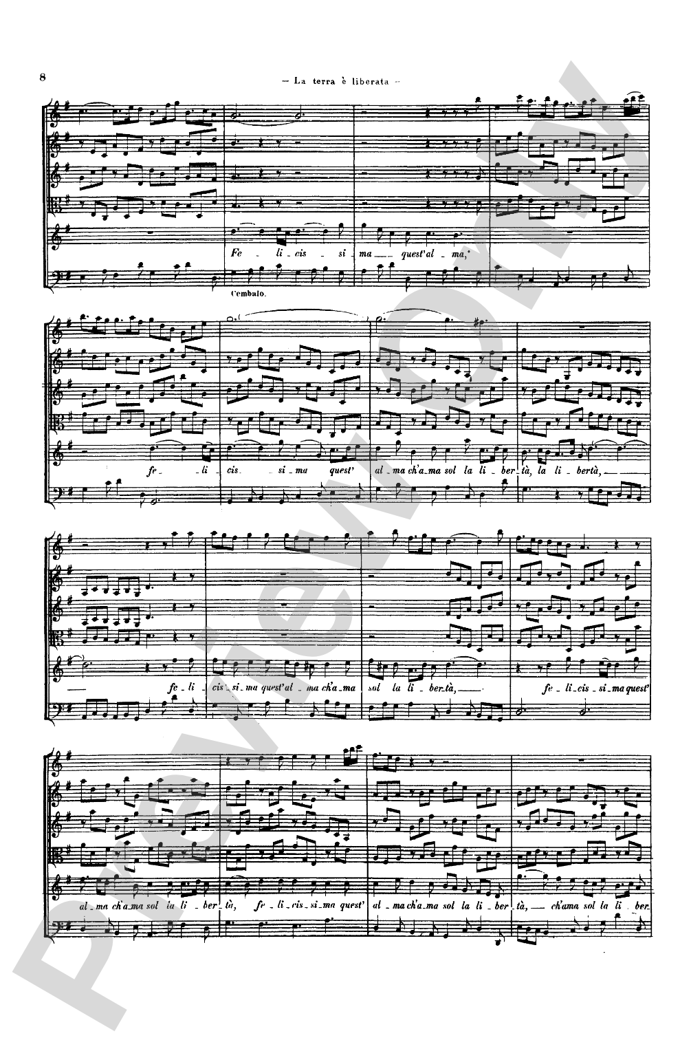 Handel: 28 Italian Cantatas with Instruments, Nos. 16-23, Volume III: Vocal Miniature Score