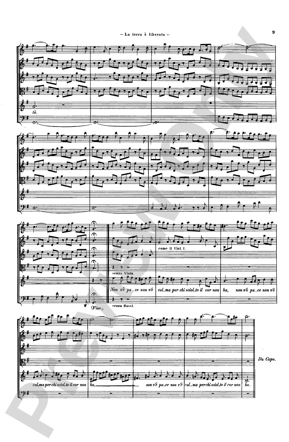 Handel: 28 Italian Cantatas with Instruments, Nos. 16-23, Volume III: Vocal Miniature Score