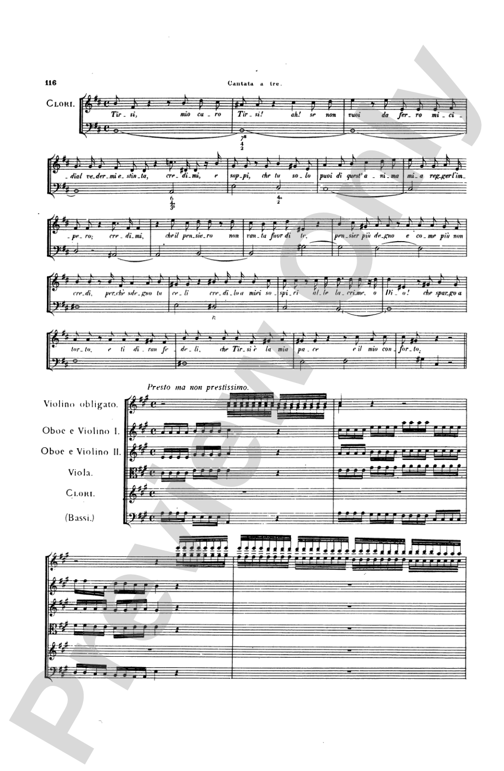 Handel: 28 Italian Cantatas with Instruments, Nos. 24-28 (Volume IV): mostly for Soprano Voice Miniature Score