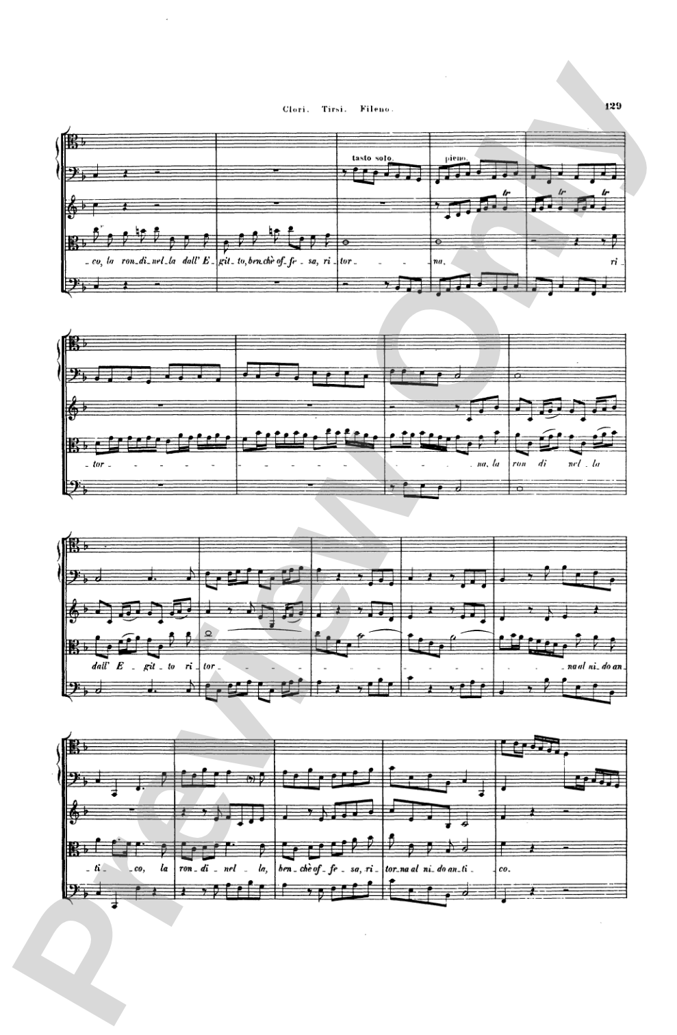 Handel: 28 Italian Cantatas with Instruments, Nos. 24-28 (Volume IV): mostly for Soprano Voice Miniature Score