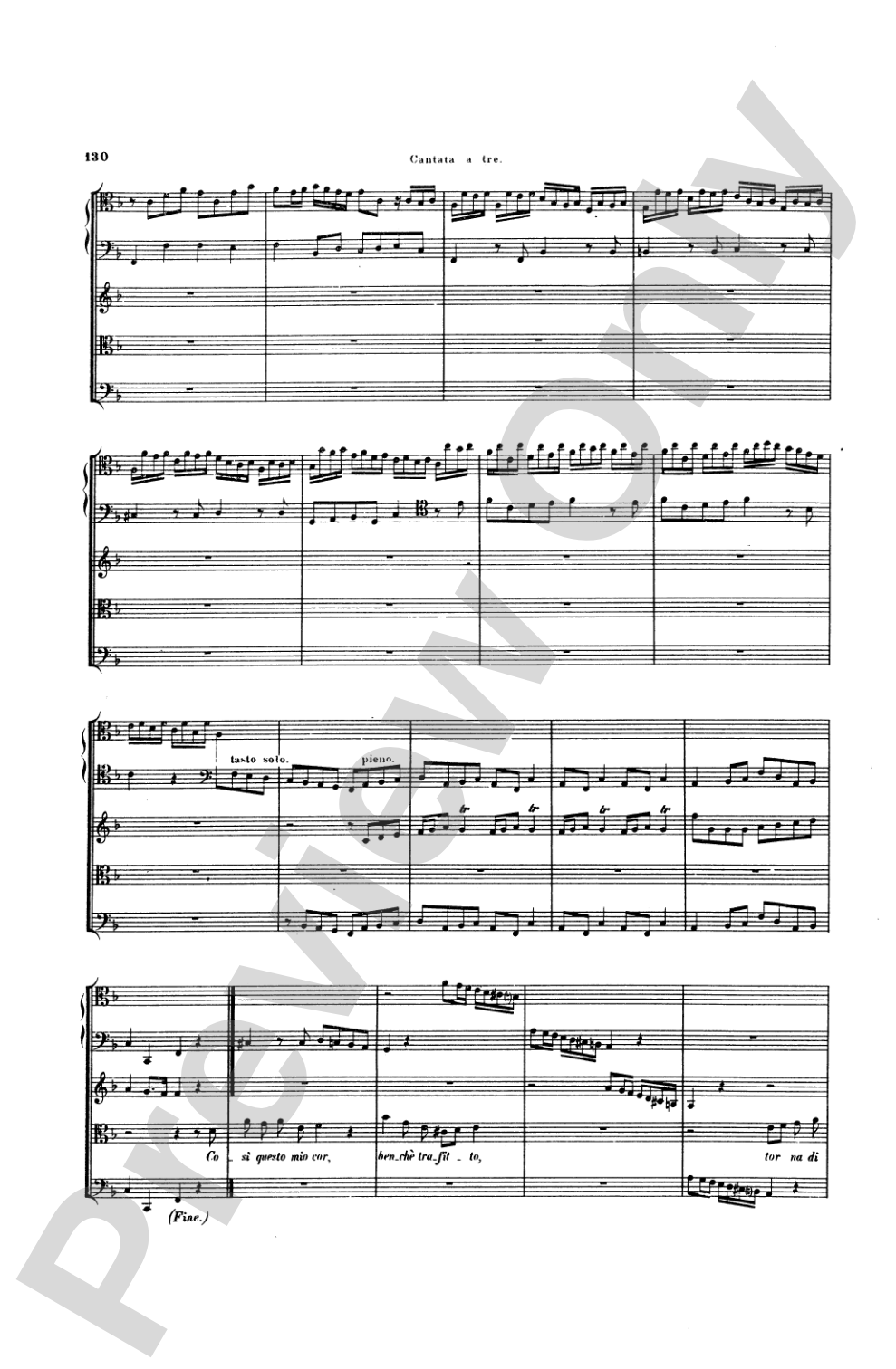 Handel: 28 Italian Cantatas with Instruments, Nos. 24-28 (Volume IV): mostly for Soprano Voice Miniature Score