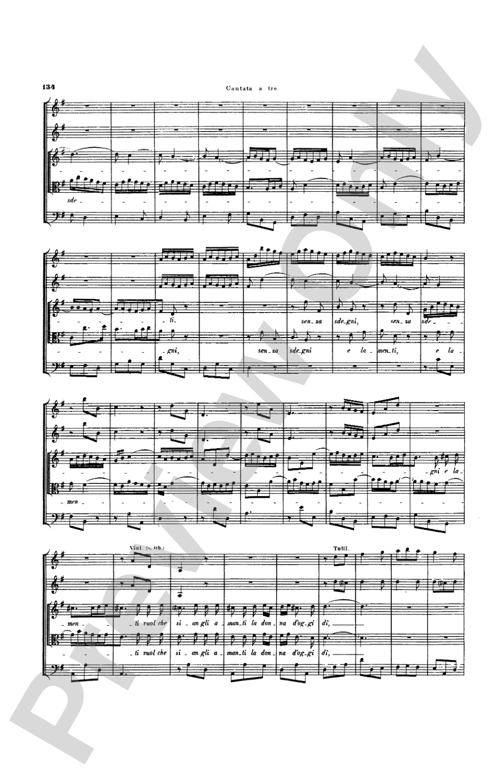 Handel: 28 Italian Cantatas with Instruments, Nos. 24-28 (Volume IV): mostly for Soprano Voice Miniature Score