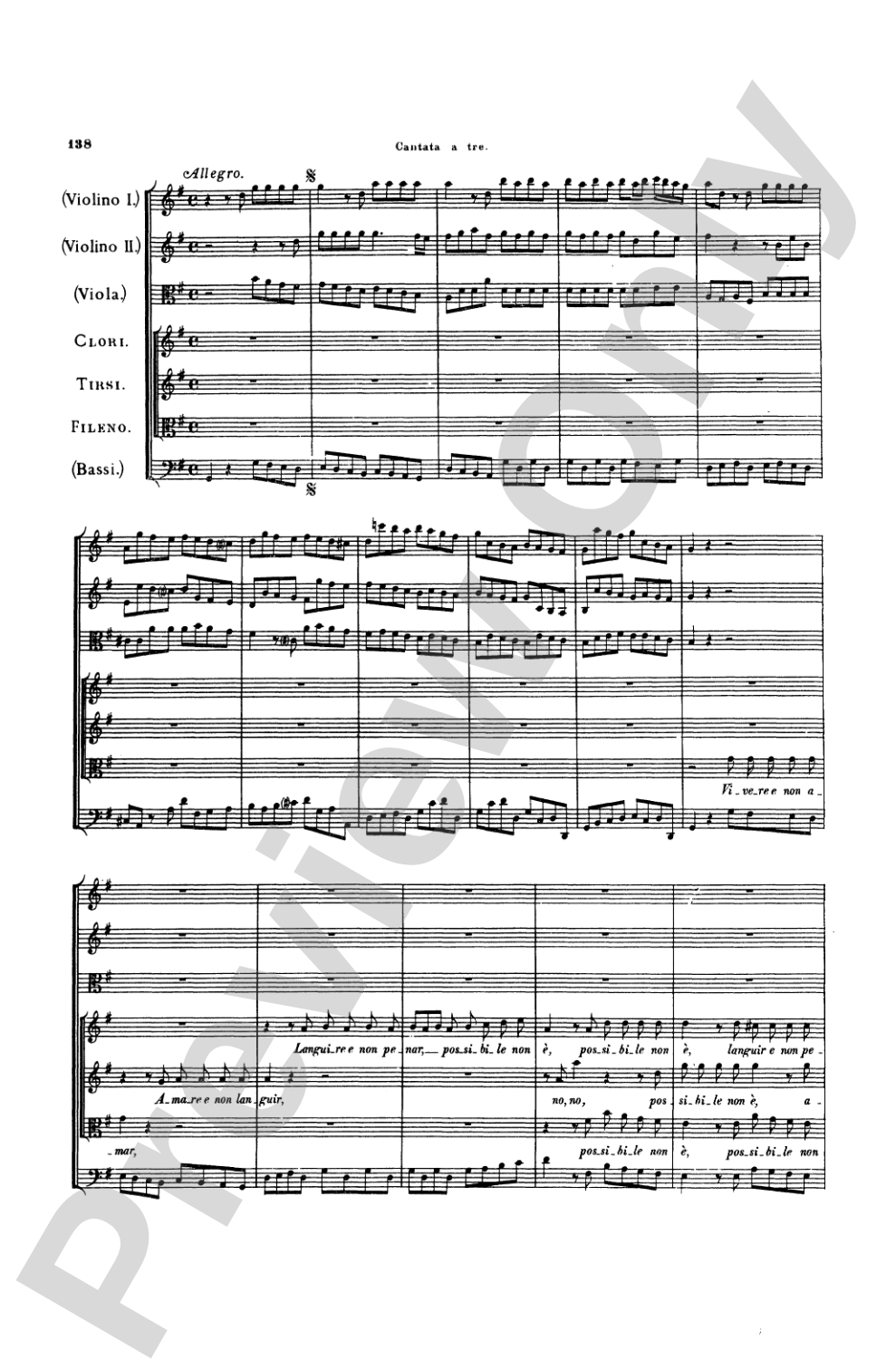 Handel: 28 Italian Cantatas with Instruments, Nos. 24-28 (Volume IV): mostly for Soprano Voice Miniature Score