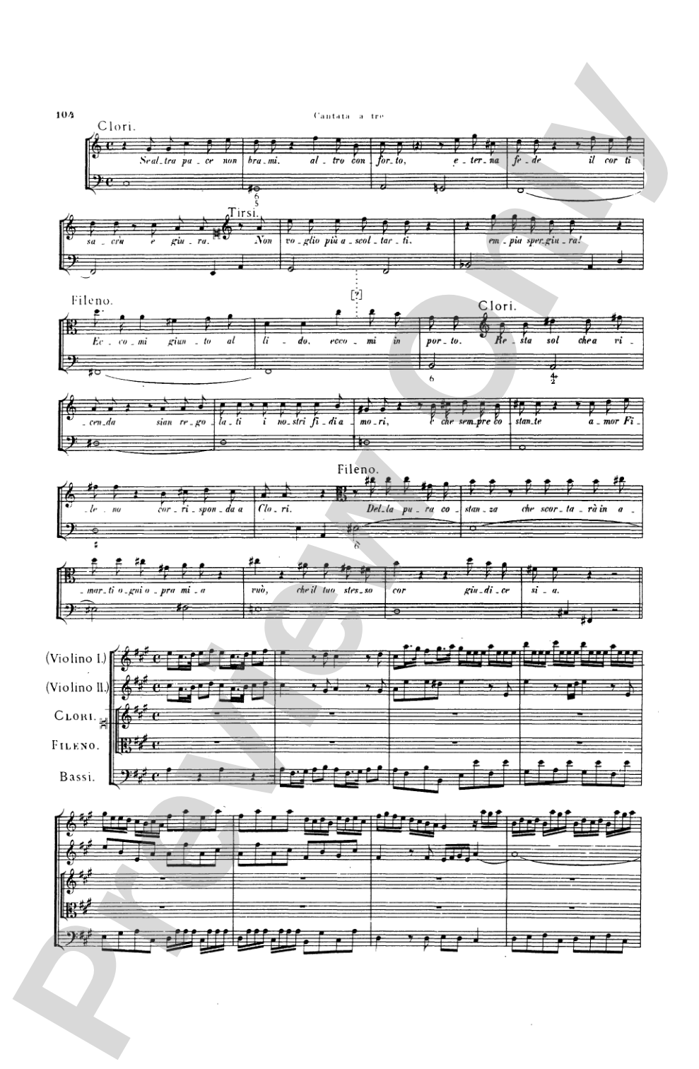 Handel: 28 Italian Cantatas with Instruments, Nos. 24-28 (Volume IV): mostly for Soprano Voice Miniature Score