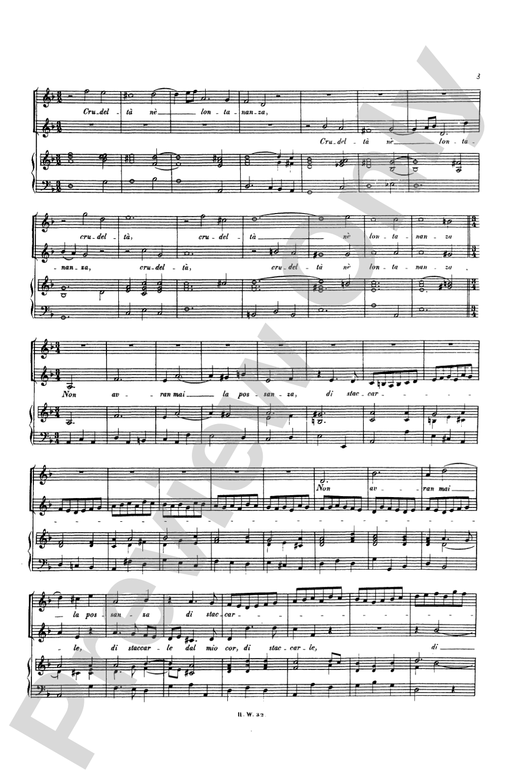 Handel: Italian Duets and Trios, Volume I (Italian): Vocal Miniature Score