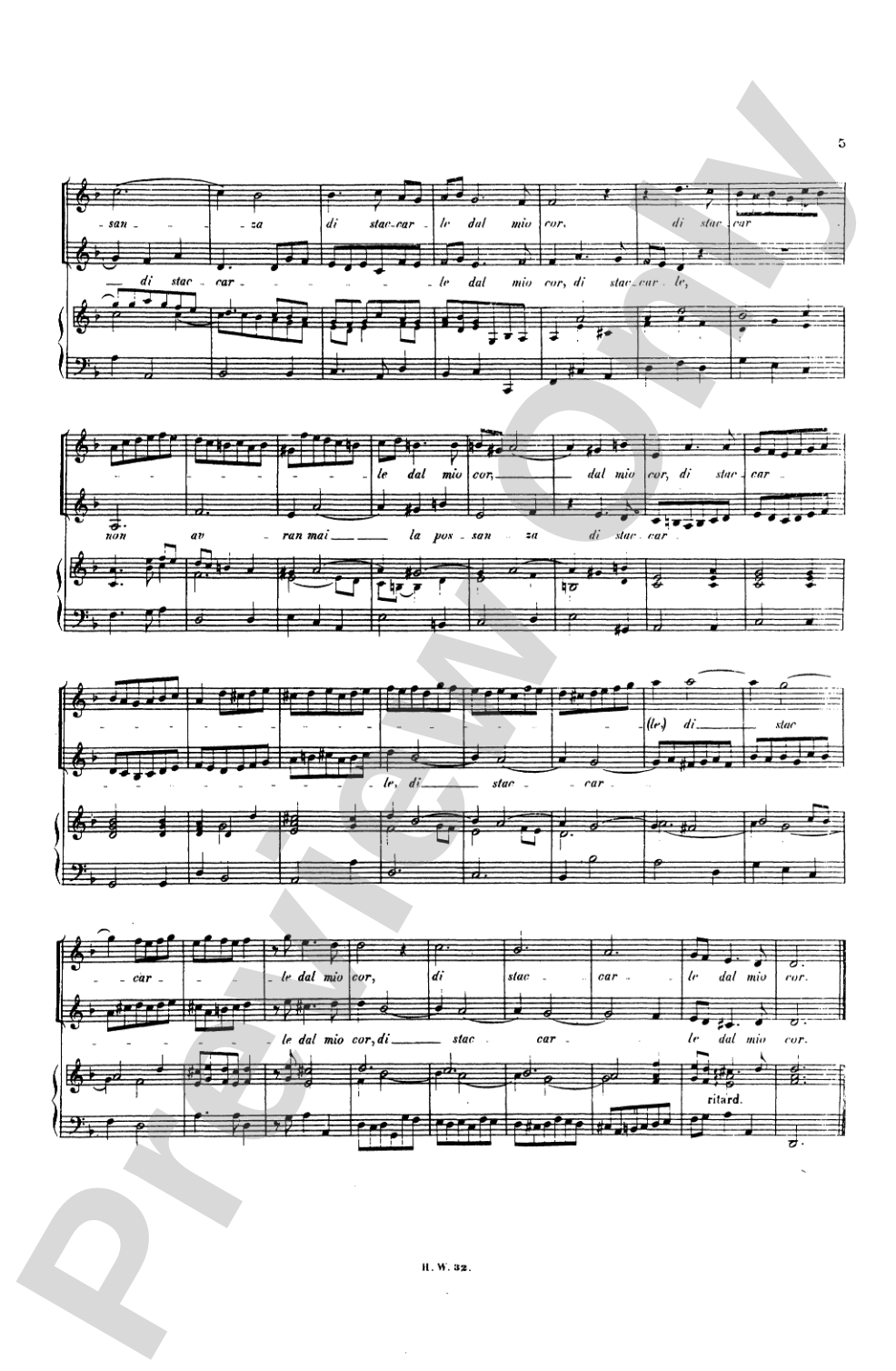 Handel: Italian Duets and Trios, Volume I (Italian): Vocal Miniature Score
