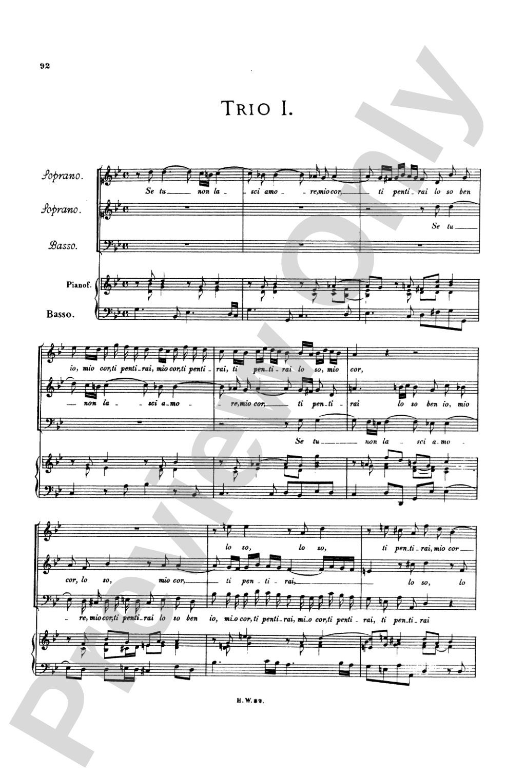 Handel: Italian Duets and Trios, Volume I (Italian)