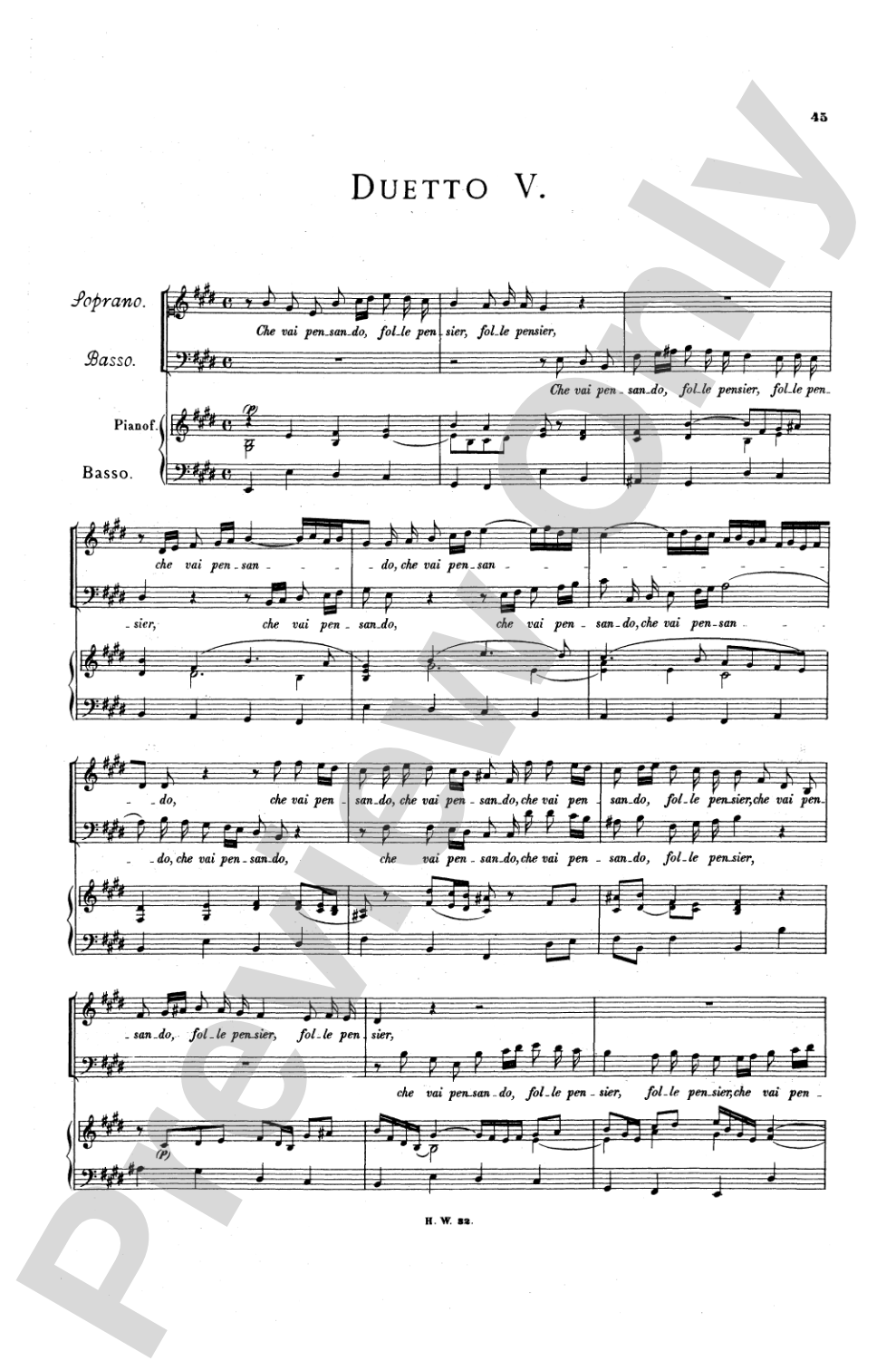 Handel: Italian Duets and Trios, Volume II (Italian)